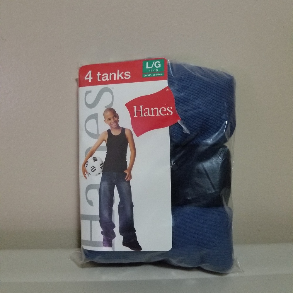 Hanes Boys Tank 3 tanks